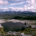 Lochan close to summit of Laibheal a Deas