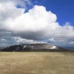 On the Monadh Mor plateau with view towards Beinn Bhrotain