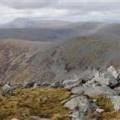 Panorama from Meallan Liath Coire Mhic Dhugaill
