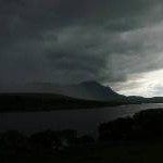 Storm clouds over Ben Klibreck, Sutherland