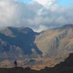 The Scafells from Grey Friar