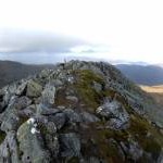 Summit ridge, An Cliseam