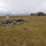 Trig Point and Summit Shelter, Cross Fell