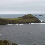 Cape Cornwall viewed from the coast path above Zawn Buzz and Gen