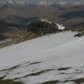 An Caisteal's northern top