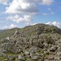 The cairn on the first Crinkle