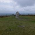 Trig point on Moel Famau
